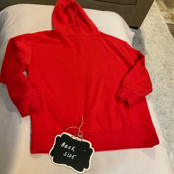 Universal Thread Red S Hooded Sweatshirt Soft Holiday Love Outdoor Sport Tennis - Picture 6 of 6